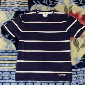 Deathwrld feral hands stripe shirt (earl sweatshirt brand)